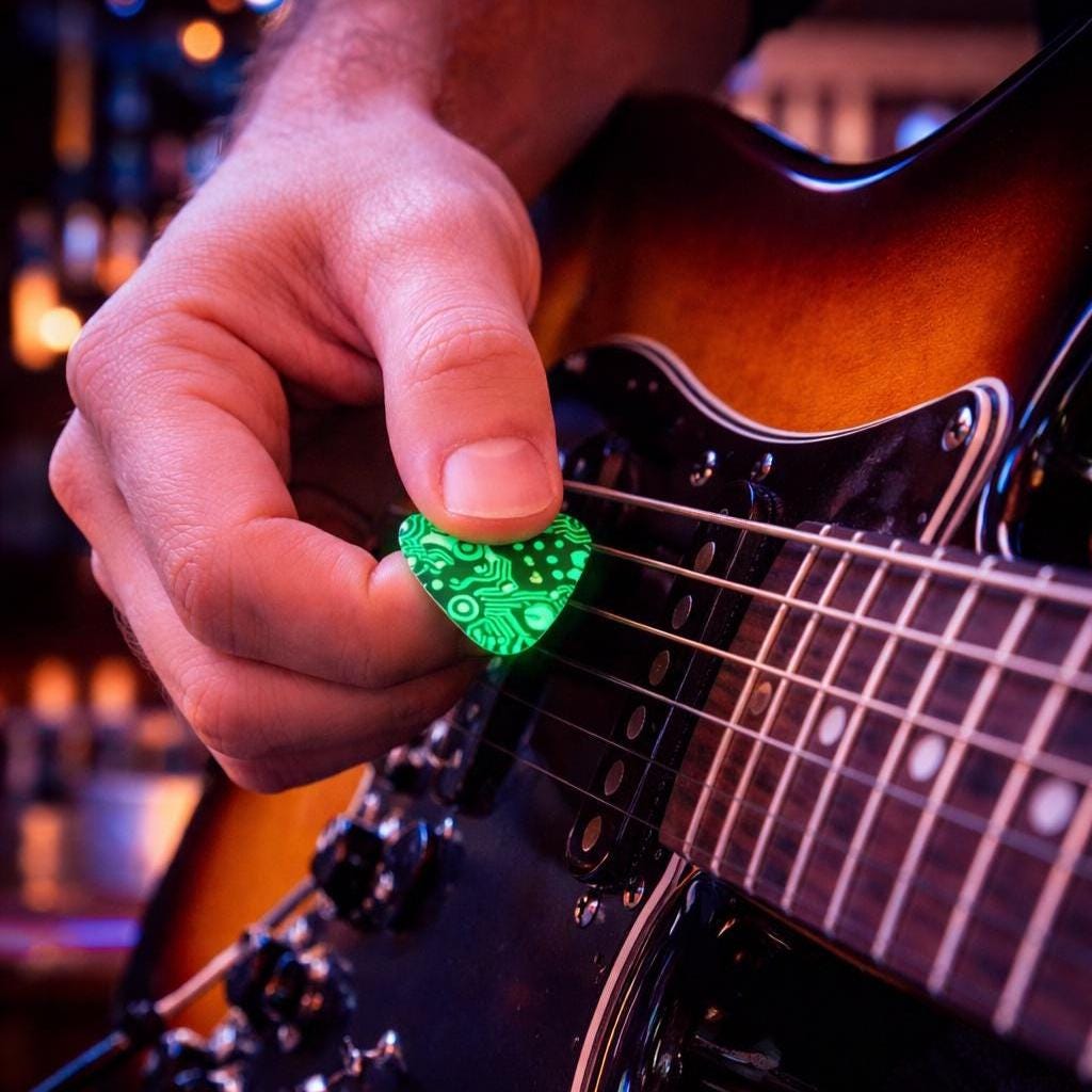 Mystery Guitar Picks 3 Pack Bundle | Plectrum Set | Guitar Accessories | Gift for Guitarist | Random Picks | Riff Raffle